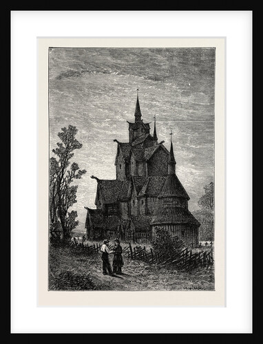 Hitterdal Church by Anonymous