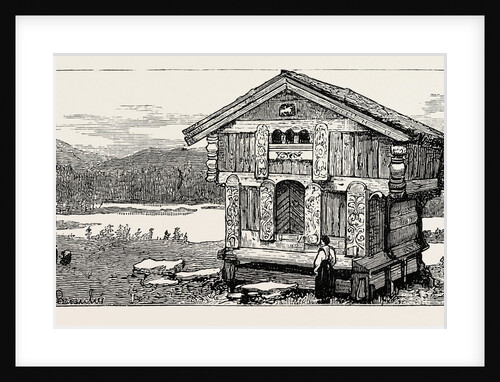 A Thelmarken Stabbur by Anonymous