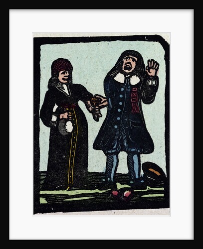 Illustration of English Tales Folk Tales and Ballads. A Man and a Woman by Anonymous