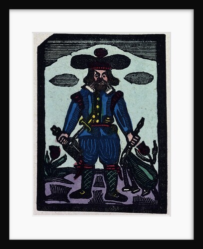 Illustration of English Tales Folk Tales and Ballads. A Man Wearing Blue Clothes by Anonymous