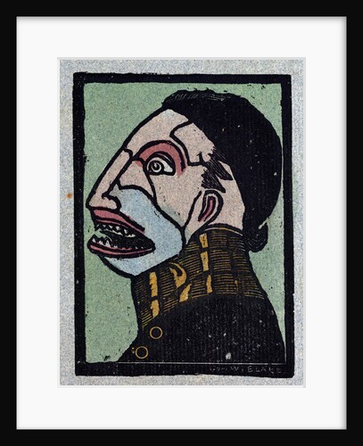Illustration of English Tales Folk Tales and Ballads. A Man with Sharp Teeth by Anonymous