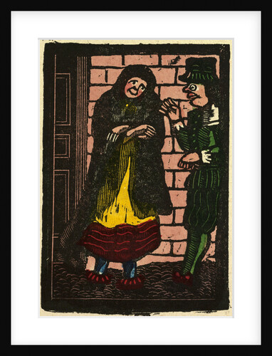 Illustration of English Tales Folk Tales and Ballads. A Woman and a Man by Anonymous