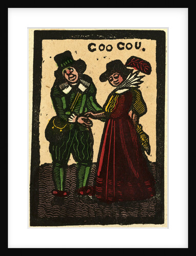 Illustration of English Tales Folk Tales and Ballads. A Man and a Woman by Anonymous