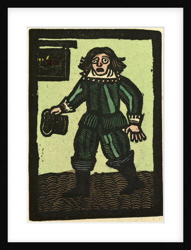 Illustration of English Tales Folk Tales and Ballads. A Man with a Hat by Anonymous
