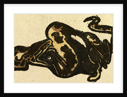 Illustration of English Tales Folk Tales and Ballads. A Snake Eating a Rabbit by Anonymous