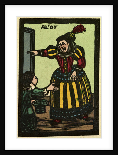 Illustration of English Tales Folk Tales and Ballads. A Woman and a Beggar by Anonymous