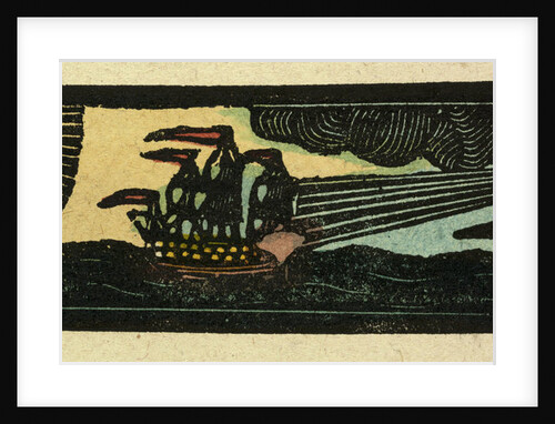 Illustration of English Tales Folk Tales and Ballads. A Ship Being Blown by the Wind by Anonymous