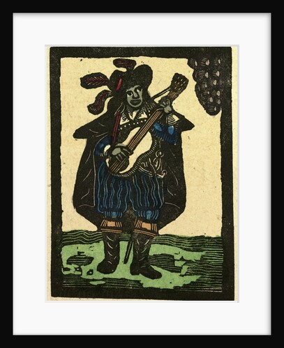 Illustration of English Tales Folk Tales and Ballads. Musician by Anonymous