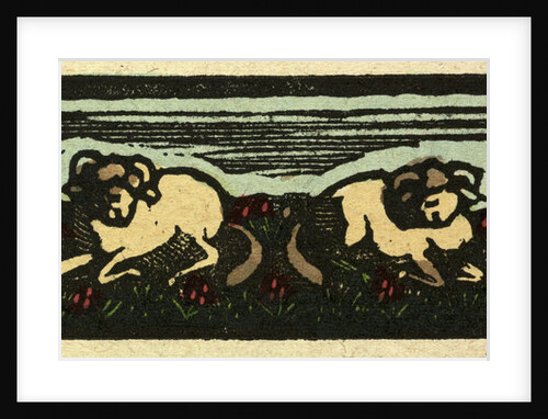 Illustration of English Tales Folk Tales and Ballads. Four Sheep by Anonymous