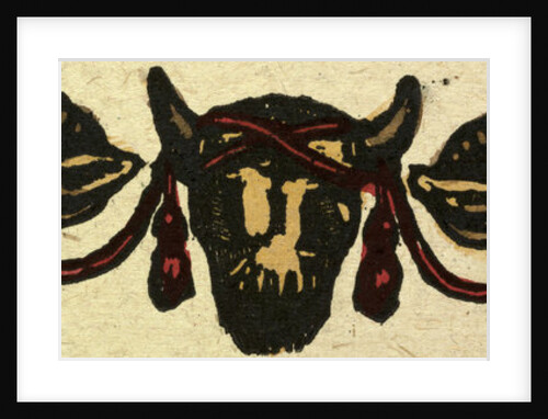 Illustration of English Tales Folk Tales and Ballads. Heads of Rams by Anonymous