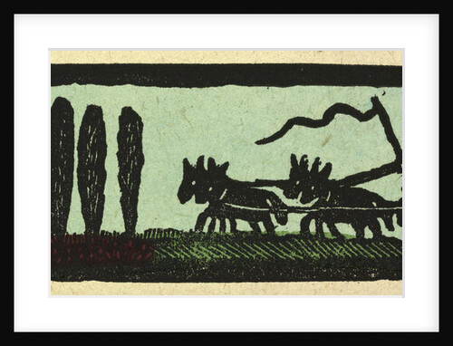 Illustration of English Tales Folk Tales and Ballads. A Coach Drawn by Four Horses on the Road to a Castle by Anonymous