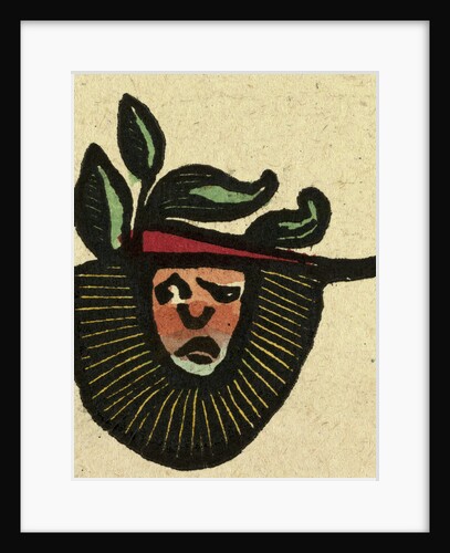 Illustration of English Tales Folk Tales and Ballads. A Humorous Face by Anonymous
