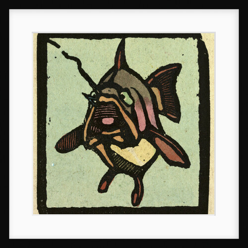Illustration of English Tales Folk Tales and Ballads. A Fish Whose Upper Lip Has a Hook Through It by Anonymous