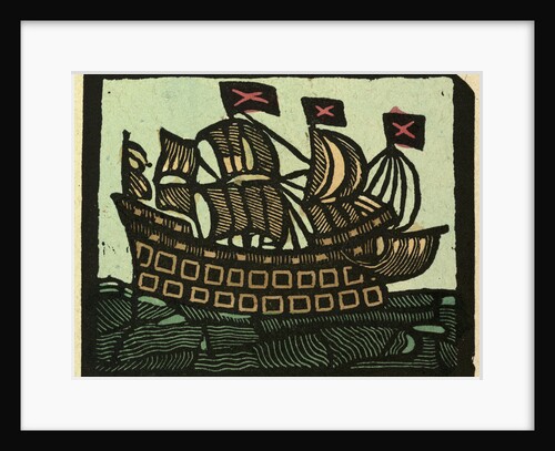 Illustration of English Tales Folk Tales and Ballads. A Ship by Anonymous