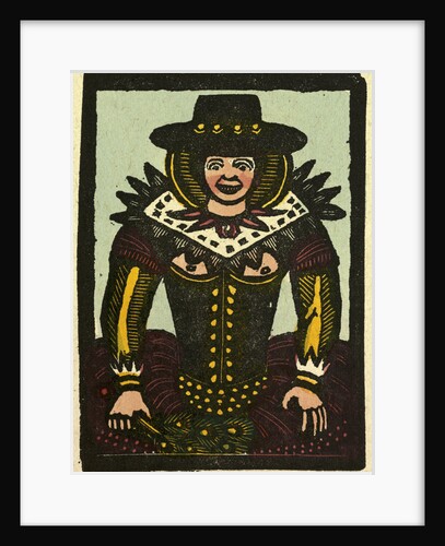 Illustration of English Tales Folk Tales and Ballads. A Woman Colourful Clothing by Anonymous