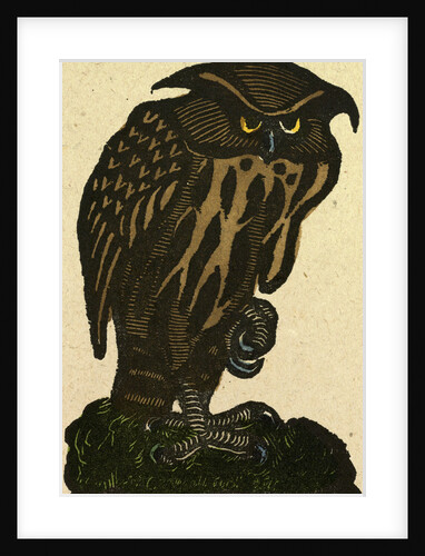 Illustration of English Tales Folk Tales and Ballads. A Grumpy Owl by Anonymous