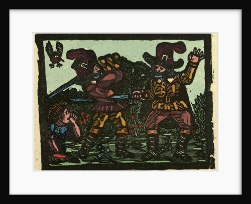 Illustration of English Tales Folk Tales and Ballads. A Sword Fight by Anonymous