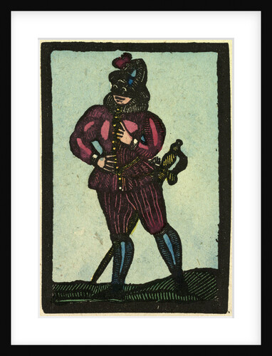 Illustration of English Tales Folk Tales and Ballads. A Man Wearing Red Clothes by Anonymous