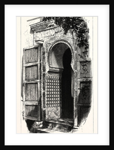 Entrance to the Mezquita, Granada, Spain by Anonymous