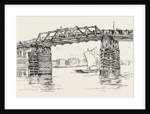 Old Battersea Bridge by Anonymous