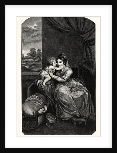 Lady Melbourne and Child by Anonymous