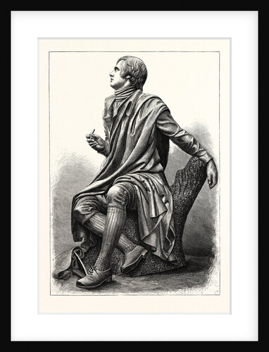 Statue of the Scottish Poet Robert Burns by Anonymous