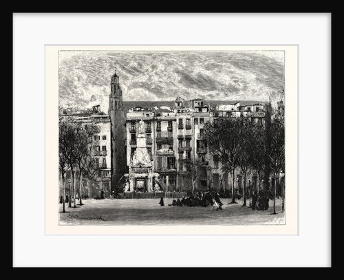 Plaza De Palacio. Barcelona, Spain by Anonymous