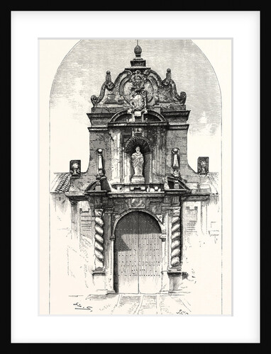 Door of the Church of San Pablo, Cordova, Spain by Anonymous