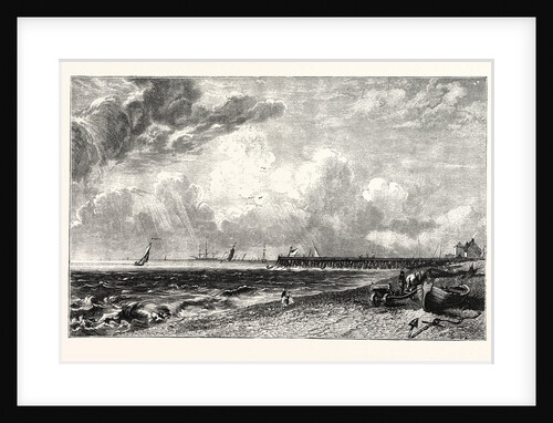 View of Yarmouth, from a Picture by Constable by Anonymous