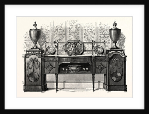 Sheraton sideboard, in the Possession of W.T. Walters, Esq., Baltimore, U.S.A. by Anonymous