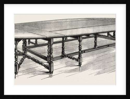 A Folding Table by Anonymous