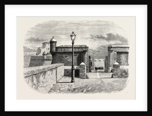 The Wall of Cadiz, Spain by Anonymous