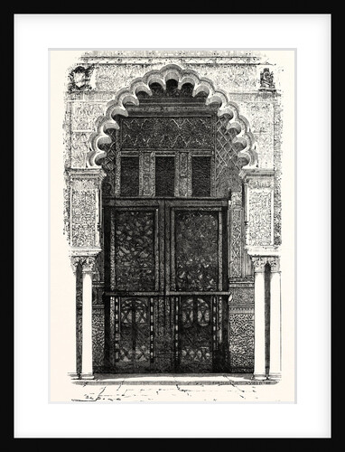 Arch in the Alcazar, Seville, Spain by Anonymous