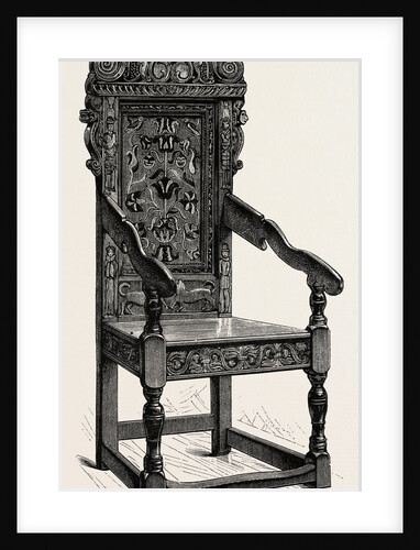 A Scrowled Chair by Anonymous