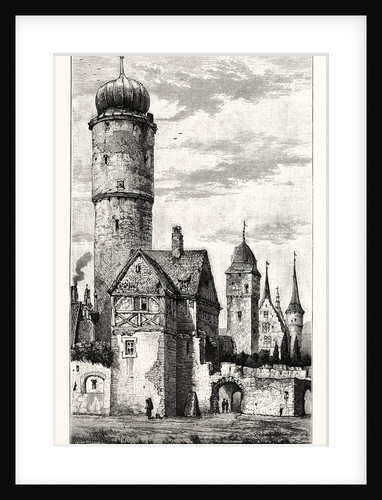 Watch Tower, Ochsenfurth, Bavaria, Germany by Anonymous