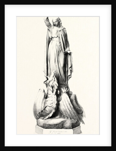 St. Margaret and the Dragon by Anonymous