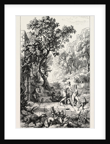 The Meeting of Ulysses and Telemachus. by Anonymous