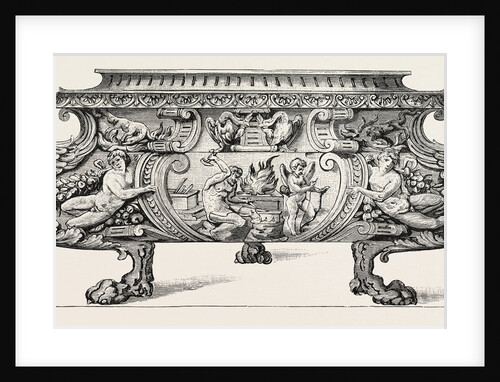 Silver Wine-Cooler. Sixteenth Century. Italian Work by Anonymous