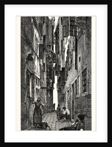 Small Calle Near the Via Garibaldi, Venice, Italy by Anonymous