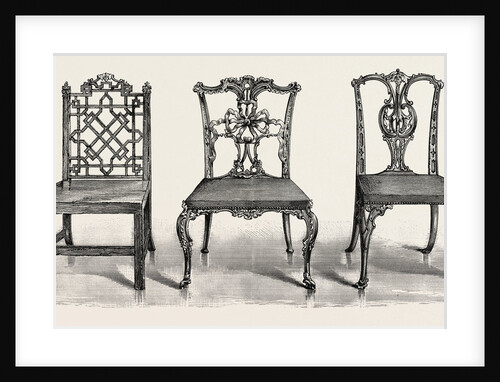 Chairs, 1754 by Anonymous
