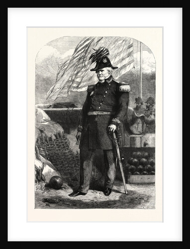 General Winfield Scott Commander-in-Chief of the United States' Forces by Anonymous