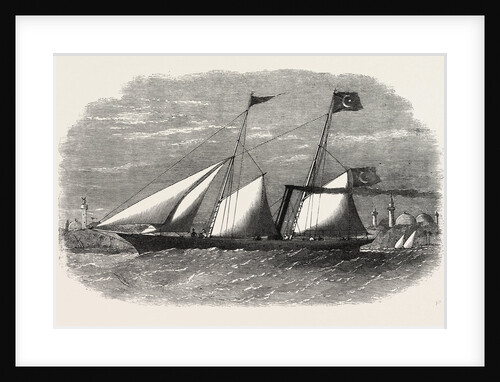 Steam-Yacht Built for His Late Highness El Hami Pacha Son of the Late Viceroy of Egypt by Anonymous