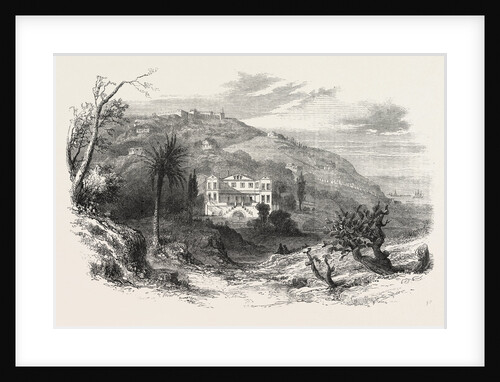 Maison Chauve Near Algiers the Residence of Mr. Cobden M.P. for Rochdale by Anonymous