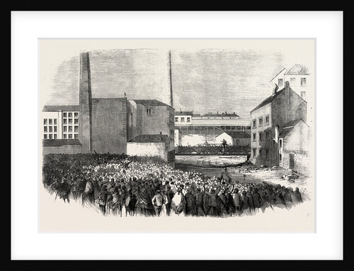 The South Lancashire Turn-Out: Calling Out the Hands at Johnson's Mill Stalybridge. by Anonymous
