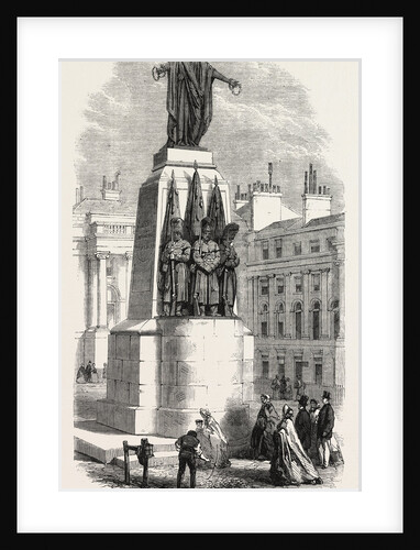 The Guards' Memorial at Waterloo Place Pall Mall UK by Anonymous