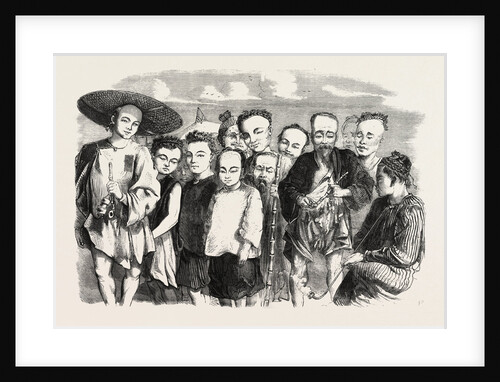 A Group of Chinese by Anonymous