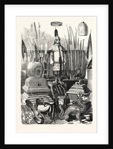 French Spoils from China Exhibited at the Palace of the Tuileries France by Anonymous