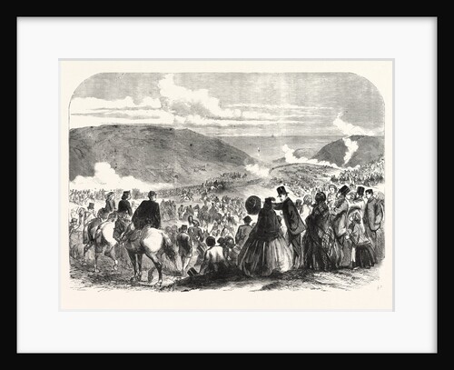 The Volunteer Sham Fight at Brighton on Easter Monday: Conclusion of the Review Lord Ranelagh Passing Before the Troops by Anonymous