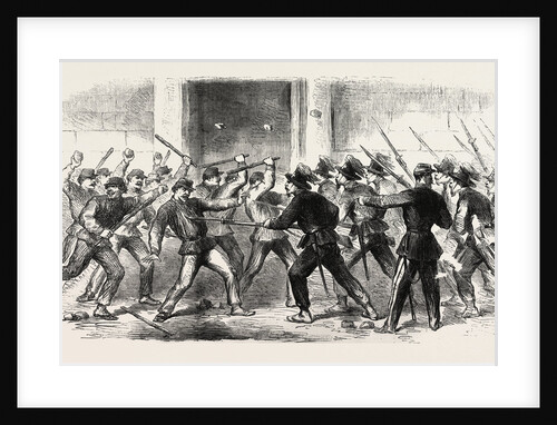 Conflict at Naples Between a Company of Bersaglieri and False Garibaldini by Anonymous