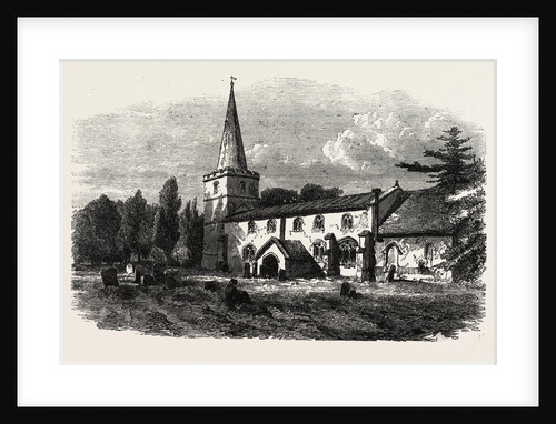 Madingley Church Near Cambridge UK by Anonymous